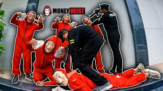 PARKOUR MONEY HEIST 7 vs POLICE ( bella ciao remix ) PHI VỤ TRIỆU ĐÔ 7