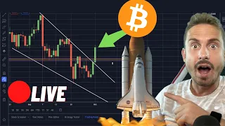 🚨HUGE PUMP FOR BITCOIN!!!! (🔴 Live Crypto analysis)