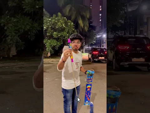 5,000 Ka VIP Diwali Rocket 🚀 With Parachute 😱#shorts #diwali