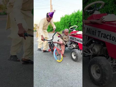 zalim mini tractor wala 🚜 😜🎂