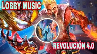 MÚSICA DEL NUEVO LOBBY DE FREE FIRE REVOLUCIÓN 4.0 CANCIÓN RAMPAGE 4.0 THEME SONG MAYO 2022