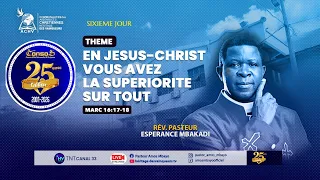 CONSOS 25è EDITION  DU 21 AOÛT  2026 BY PASTEUR ESPERANCE MBAKADI