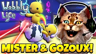MISTER & GOZOUX MABAR MODE ARCADE KOCAK !! 😹 - Wobbly Life Indonesia | Ft. @MisterCemprengGaming