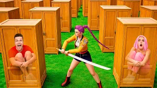 ПРЯТКИ В ШКАФАХ ОТ KPOP DEMON HUNTERS В 3:00 НОЧИ