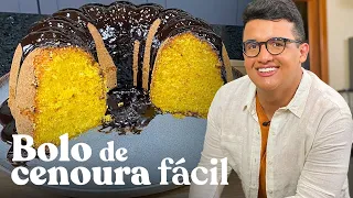 BOLO DE CENOURA FOFINHO ASSIM VOCÊ NUNCA VIU 😱 | Igor Rocha