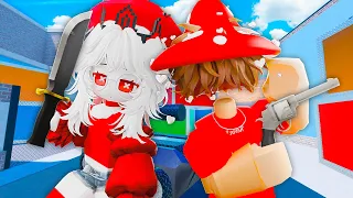 JUGANDO MM2 CON UN PRO!! 🤣🤣 (MOMENTOS DIVERTIDOS)