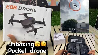Dual Camera Pocket drone unboxing #drone #pocketdrone #new #toys #unboxing #tech #explore #gadgets