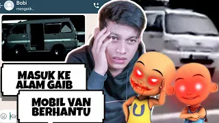 CERITA FAKTA MOBIL VAN BERHANTU BALIK KAMPUNG UPIN IPIN😱 | Part 2 - Chat Story Horror #TERSERAM
