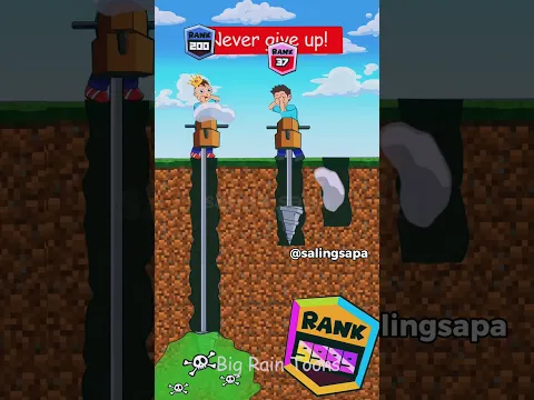 BANTU STEVE AGAR TIDAK MENYERAH MENCARI RANK 😬‼️ #minecraft #steve #roblox #shorts
