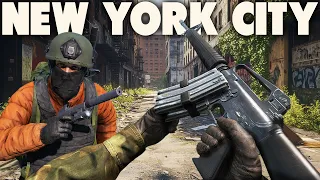 Surviving INCREDIBLE NEW YORK CITY DayZ Map!
