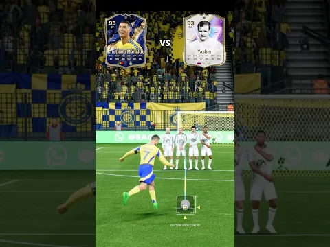Cristiano Ronaldo vs Top Goalkeepers #football #fc25 #shorts