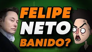 Felipe Neto provoca Elon Musk e é punido!