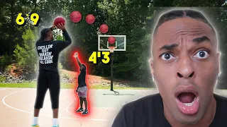1v1 vs World's SHORTEST Pro Basketball Player