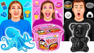 الغذاء من نفس الألوان التحدي | حروب المزحة PaRaRa Challenge