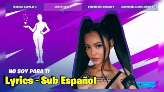 🟢 Bella Poarch - Build a B*ch (Sub español - Lyrics) 😍 FORTNITE NO SOY PARA TI Fortnite BELLA POARCH