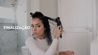 ESCOVA POLVO E CABELO CACHEADO CURTO, MELHOR FINALIZAÇÃO!