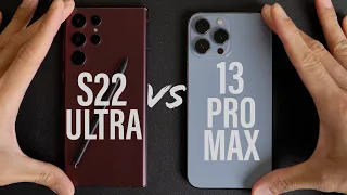 Samsung Galaxy S22 Ultra vs iPhone 13 Pro Max - SPEED TEST!