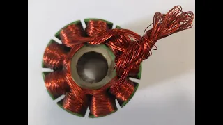 How to wind out runner stator?#fpa #bldcmotor #dronemotor #windingmachine #exhaustfan