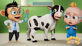 Vamos al doctor  🩺 La canción de la vacuna | Canciones infantiles para niños | Happy Tots