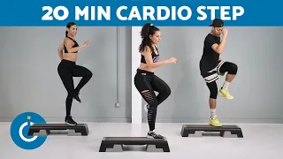 CLASE de STEP 20 MINUTOS 🥵 Rutina de Step para Principiantes