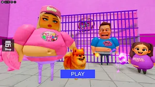 CANSEL Prison Run Obby roblox Gameplay Walkthrough No Death 4K