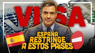 Los 5 países LATINOS a los que ESPAÑA EXIGE VISA