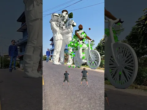 Torang pasukan damai bataudaa | Sealed sculpture smashed #shortsfeed #shortsyoutube