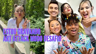 ESTOU GRAVANDO O  ART ATTACK MODO DESAFIO