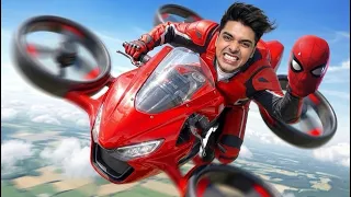 I Became Spiderman For 24 Hours Blinking Mask + Giveaway