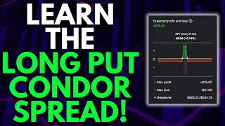TRADING THE LONG CONDOR WITH PUTS OPTIONS STRATEGY ON ROBINHOOD