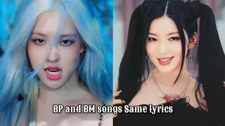 Blackpink and Babymonster song's same lyrics 😯 || Edit by fatima ||