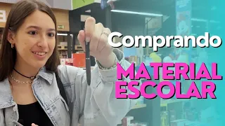 COMPRANDO MEU MATERIAL ESCOLAR 2023 DO ENSINO MEDIO | @mafersantucci