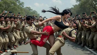 DM मेडम ने सड़क पर दरोगा को मारा थप्पड़ फिर दरोगा ने जो किया वो देखने लायक है