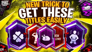 PUBGM All Titles Trick | Complete Solo Achievement Easily |Nusa Map Hidden Location |PUBGM
