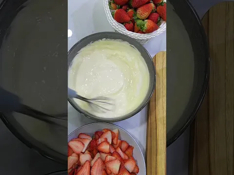 Fresas con Crema | Recetas Fáciles y deliciosas