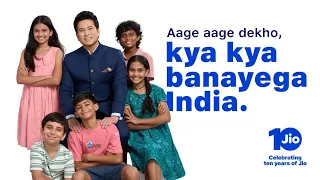 Aage aage dekho, kya kya banayega India #10YearsOfJio