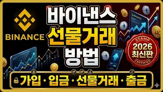 바이낸스 선물거래 방법 2026 최신판｜왕초보도 10분 만에 끝내는 가입부터 실전까지