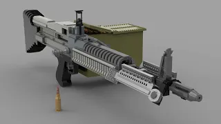 Custom LEGO Gun MOC: M60 [COD4]