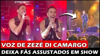 O que aconteceu com a voz de Zezé Di Camargo? Cantor volta a desafinar em show