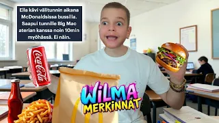 PAHIMMAT Wilma-merkinnät näyteltynä