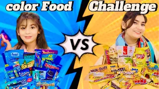 COLOUR FOOD CHALLENGE |Anaya VS Eshaal/ Who is the WINNER 🏆