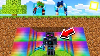 ถ้า? ผมต้องจบเกม มายคราฟให้ได้ แต่มีเพื่อน 2 คนล่า "แต่ว่าผมมี เกราะที่โกงที่สุดในเกม!!" - Minecraft