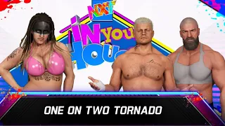 VALHALLA VS CODY RHODES TRIPLE H W2K24 PS5 LIVE GAMEPLAY