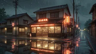 Mount Fuji Autumn Fog Lofi Hip Hop | Peaceful Ambience for Study