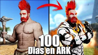 !SOBREVIVO 100 DIAS EN ARK!? (Hardcore) 🔥🦖 - Nexxuz