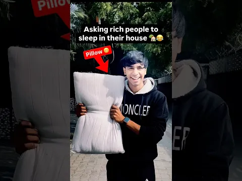 Asking rich people to sleep in their house🏡😨#shorts #minivlog #freefireshorts