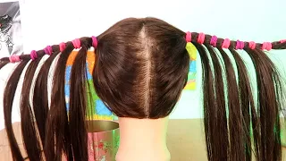 Penteado Infantil com Cabelo Maluco | Crazy Hair Day | Hair Tutorial for Girls