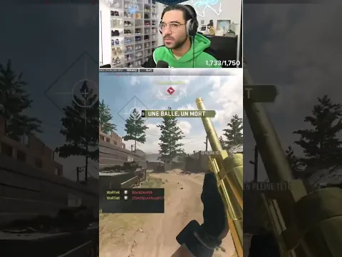Quadfeed headshot annoncé en LIVE 😳 twitch.tv/wartek #wartek #callofduty #mwII