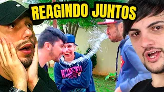 LUIZ1227 E NENHO REAGEM A TAG TENTE NÃO RIR 10 ANOS DEPOIS