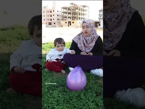 عمر فرقع بالون مياه 🎈🟣